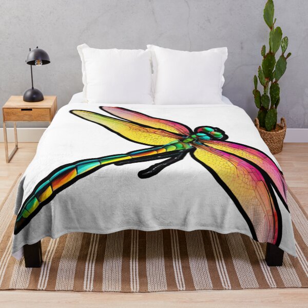 Item preview, Cute colorful dragon fly designed and sold by FitEnvy.