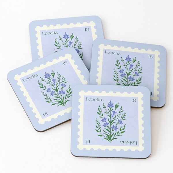 Item preview, Lobelia Stamp designed and sold by Cute-Treasure.
