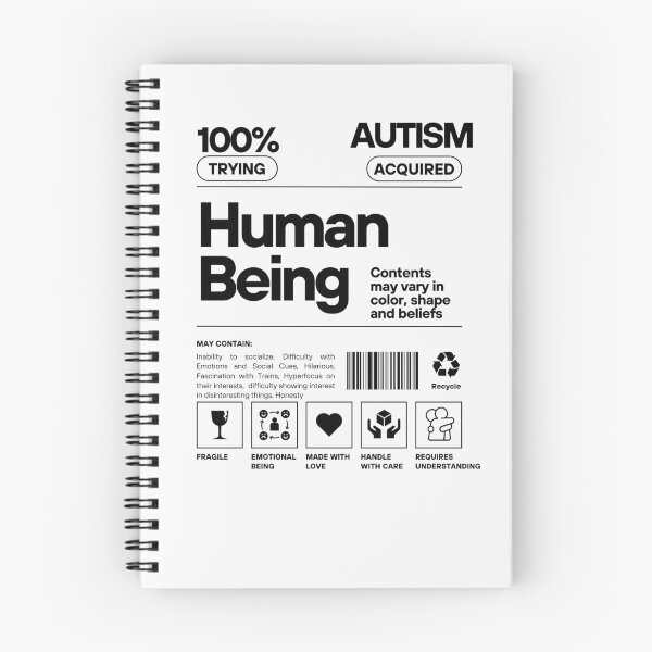 Item preview, Autism Human Label designed and sold by ReeReeDesigns.