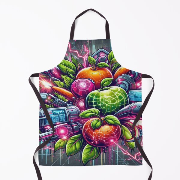 Item preview, High-Tech Farm with Powerful Fruits and Cyber Vegetables designed and sold by Imaginarium of Chaos falcon88 .
