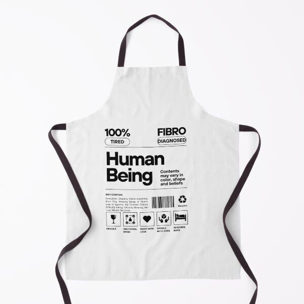 Item preview, Fibromyalgia Human Label designed and sold by ReeReeDesigns.
