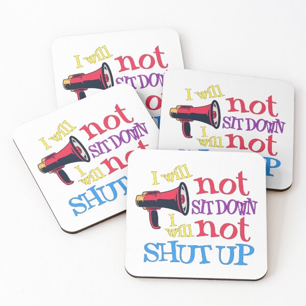 Item preview, Don't Tell Me to Sit Down and Shut up designed and sold by alynnwells.
