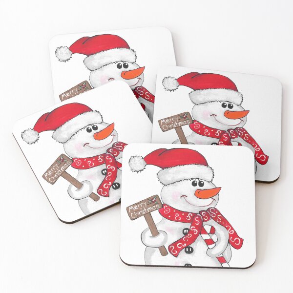 Item preview, Frosty Snowman Christmas - designed and sold by Sartoris Art.
