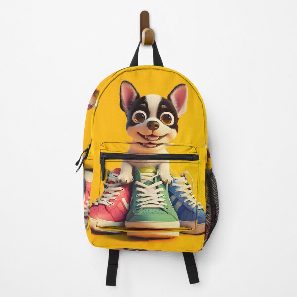 Item preview, Sneaker Pup Mischief designed and sold by AI-Only Creations.