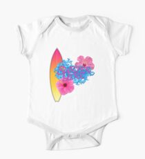 Surfermädchen Baby Body Kurzarm