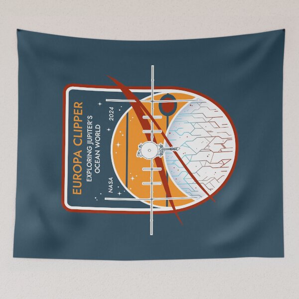 Item preview, Europa Clipper Mission. NASA 2024. Commemorative Badge designed and sold by BGALAXY.