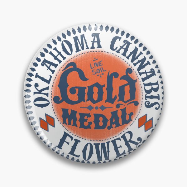 Item preview, Oklahoma Gold Medal Cannabis  designed and sold by GobboYaga.