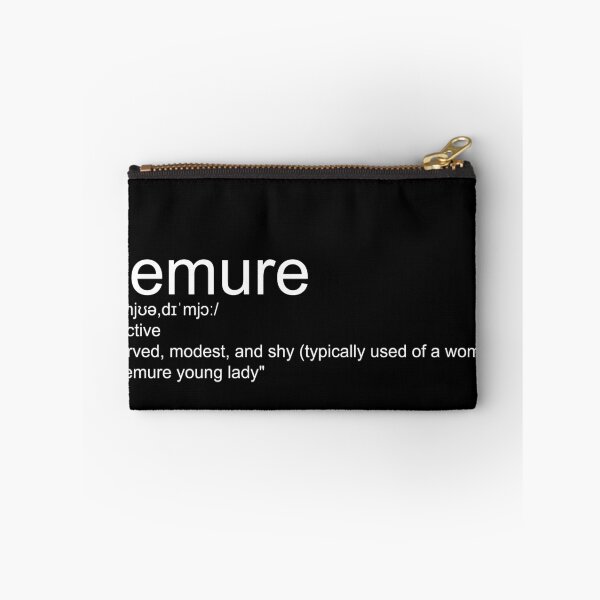 Item preview, demure definition  designed and sold by WilliamsGFX.