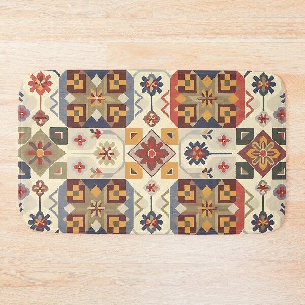 Item preview, Colorful Geometric Anatolian Tile Pattern designed and sold by Dshoppin.
