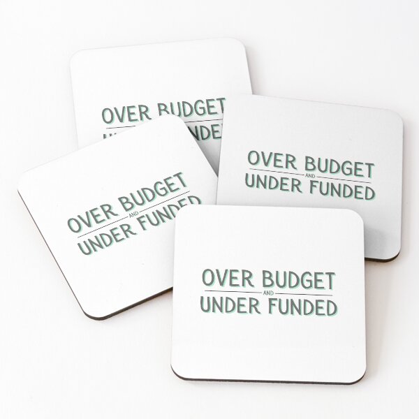 Item preview, Over Budget and Under Funded designed and sold by colorfulcraig.