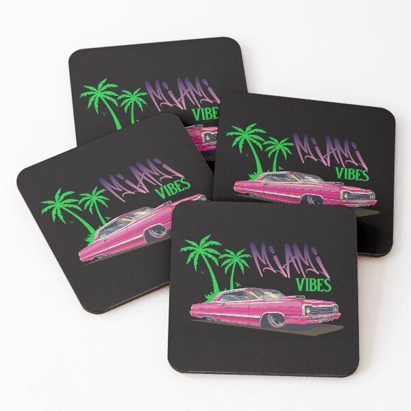 Item preview, Miami Vibes Cool Stylish T-shirt  designed and sold by Styles-Hub.