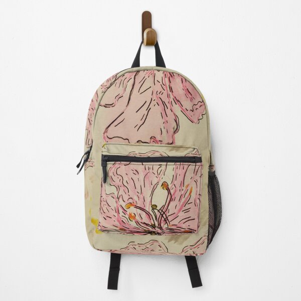 Item preview, A close up of a pink crepe myrtle flower watercolor  designed and sold by FoxGlove5.