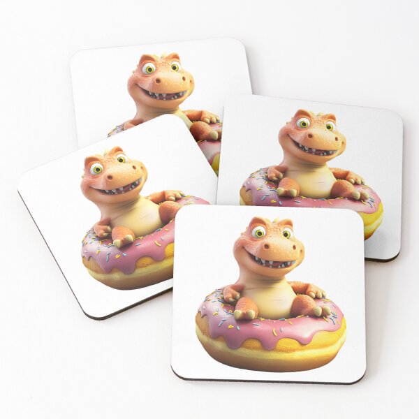 Item preview, Dino Donut Delight designed and sold by AI-Only Creations.