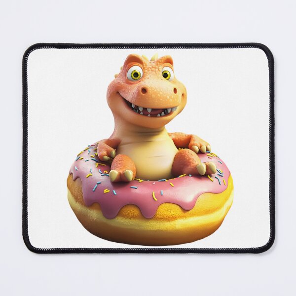 Item preview, Dino Donut Delight designed and sold by AI-Only Creations.