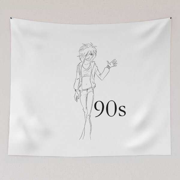Item preview, Cool 90s Chick (90s) designed and sold by IceBlueDesigns.