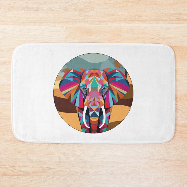 Item preview, An elephant walks around in cubist mode. designed and sold by Nanar1984.