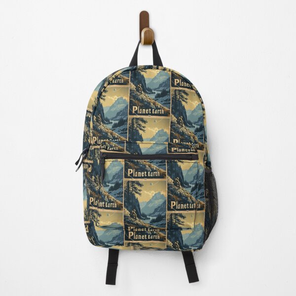 Item preview, Retro Travel Posters Earth Cosmic Travel Destination designed and sold by Piotrek0001.