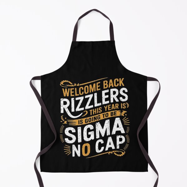 Item preview, Welcome Back Rizzlers – Sigma No Cap Motivational Design designed and sold by love3617.