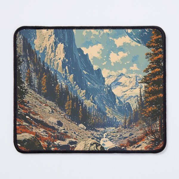 Item preview, Retro Travel Posters Earth Cosmic Travel Destination designed and sold by Piotrek0001.