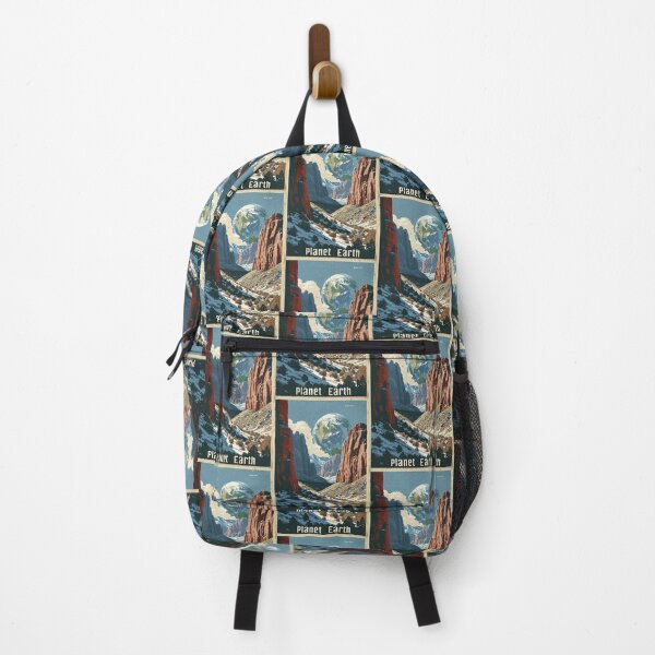 Item preview, Retro Travel Posters Earth Cosmic Travel Destination designed and sold by Piotrek0001.