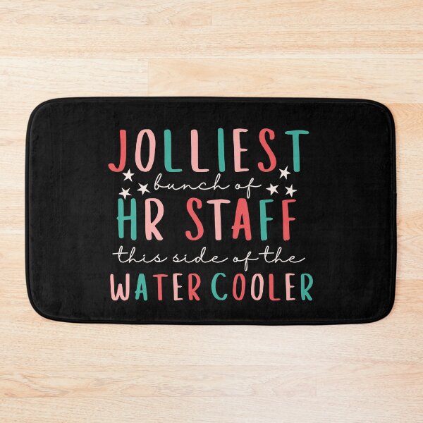 Item preview, HR and Christmas - Jolliest Bunch Of HR Staff This Side of the Water Cooler designed and sold by SunfullyYours.