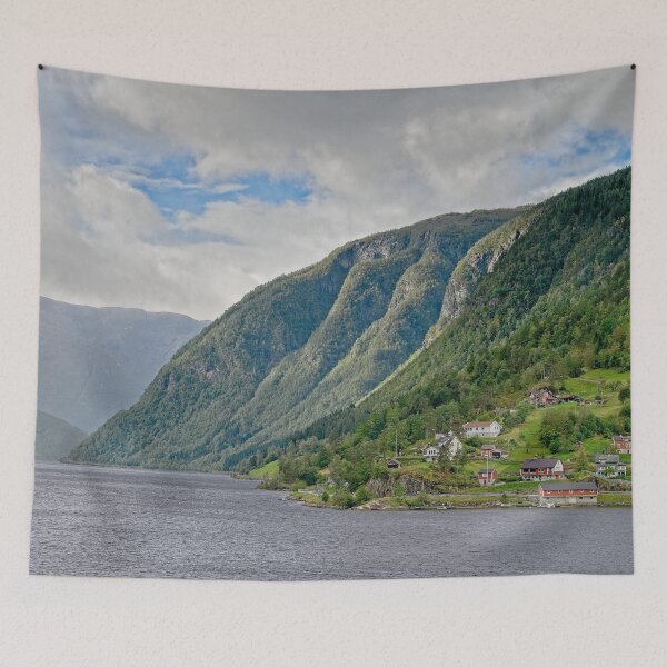 Item preview, Misty Hardanger Fjord from Ulvik Norway designed and sold by Martyn R Arnold Fine Art Nature & Landscape Photography.