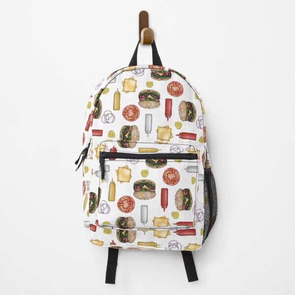 Item preview, Cheeseburger Ingredients - White designed and sold by HB Loves Crafts.