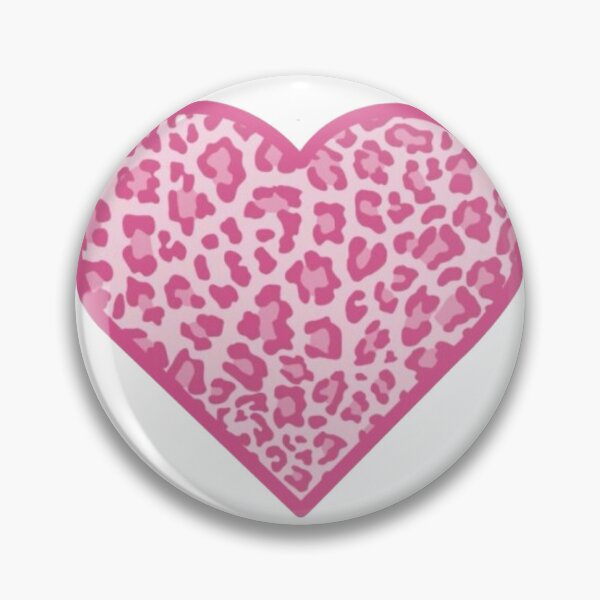 Item preview, Y2K Aesthetic Cheetah Heart Sticker designed and sold by olivialontini.