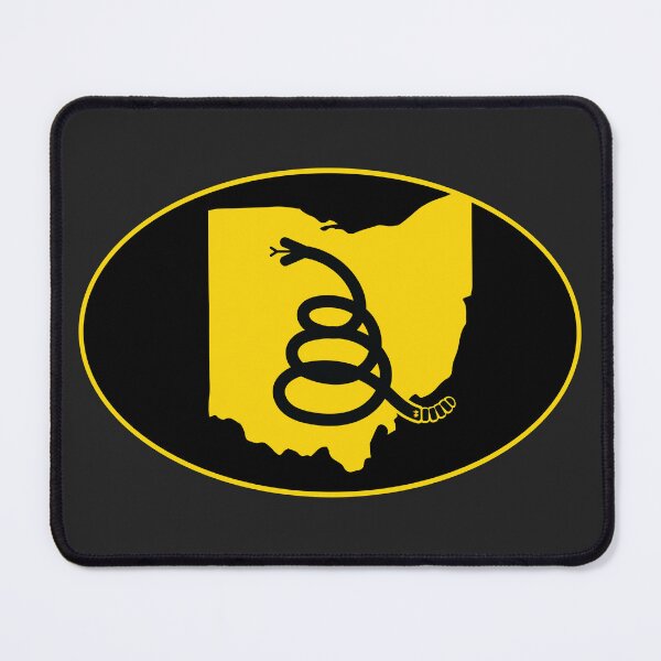 Item preview, OHIO - Freedom Is The Superpower - Modern Gadsden Snake Flag - Dont Tread On Me design designed and sold by pelagio.