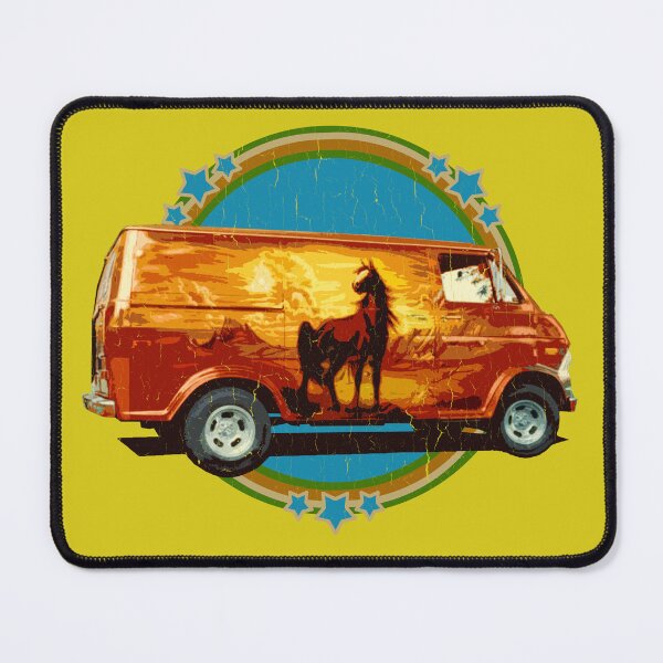 Item preview, Old School '70s Van (vintage distressed look) designed and sold by ROBOTFACE T-Shirts.