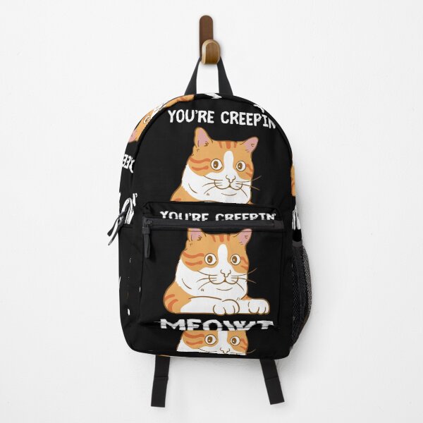 Item preview, You're Creepin' Meowt designed and sold by RedPumpFlash.
