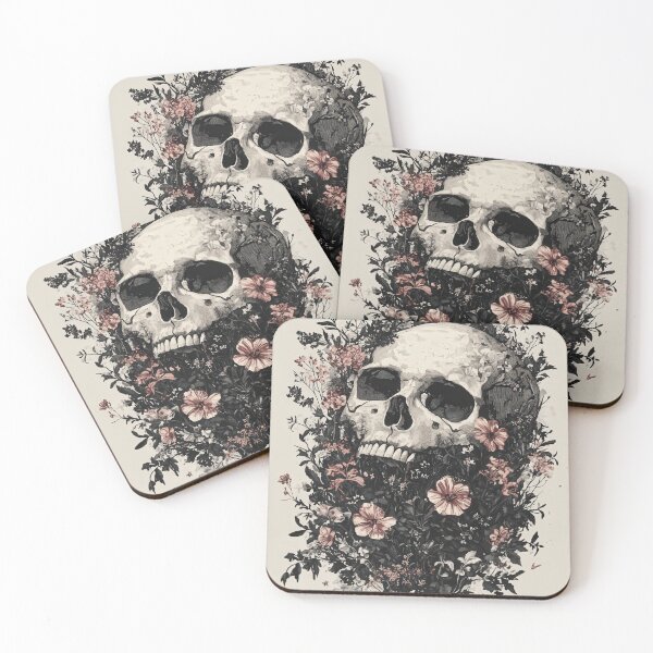 Item preview, Floral Memento Mori designed and sold by Retro Type.
