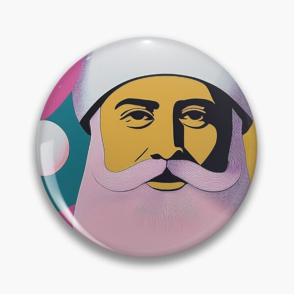 Item preview, Pop Art Santa Portrait designed and sold by Adam Regester.