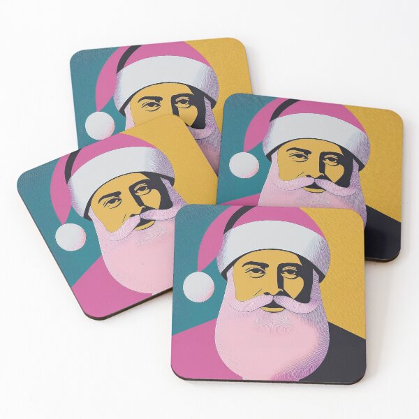 Item preview, Pop Art Santa Portrait designed and sold by Adam Regester.