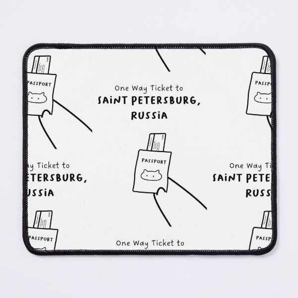 Item preview, "One Way Ticket to Saint Petersburg, Russia" | Travel, Vacation designed and sold by RM-Journey.