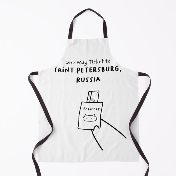 Item preview, "One Way Ticket to Saint Petersburg, Russia" | Travel, Vacation designed and sold by RM-Journey.