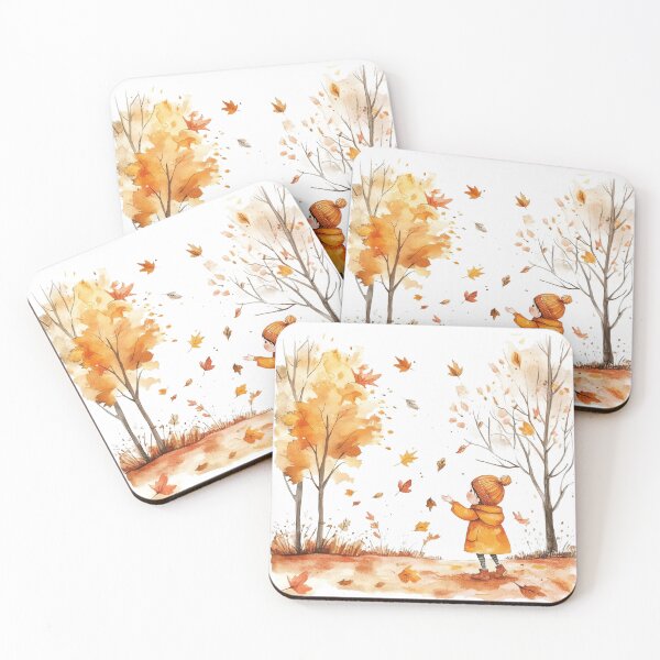 Item preview, Autumn Leaves Play designed and sold by ArtStyleAlice.