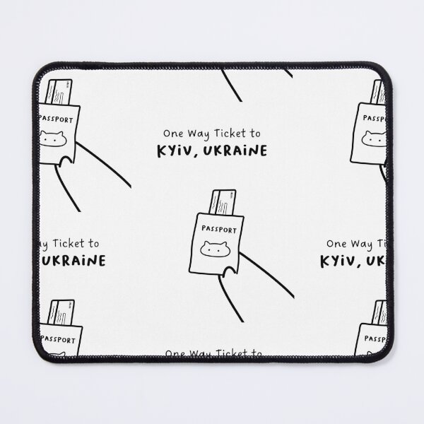 Item preview, "One Way Ticket to Kyiv, Ukraine" | Travel, Vacation designed and sold by RM-Journey.