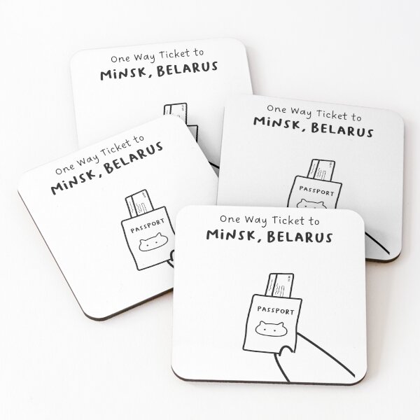 Item preview, "One Way Ticket to Minsk, Belarus" | Travel, Vacation designed and sold by RM-Journey.