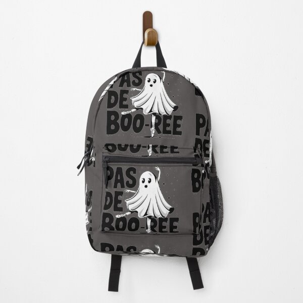 Item preview, PAS DE BOO-REE / A BALLET DANCER AS A GHOST / Gift items and personal use / Halloween, Ballet, Spooky, Scary, Funny, Horror, White, Dancer, Dark, Spirit, Death, Gothic, Movie, Vintage, Creepy, Art designed and sold by LumDesignArt.