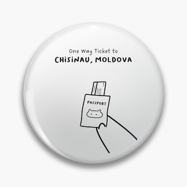 Item preview, "One Way Ticket to Chisinau, Moldova" | Travel, Vacation designed and sold by RM-Journey.