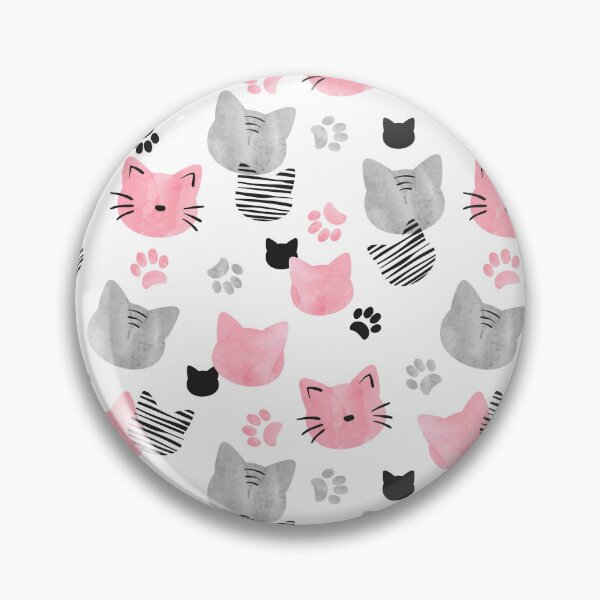 Item preview, Cat pattern, cat paw print pattern, cute cat kitten design  designed and sold by CEB1700.