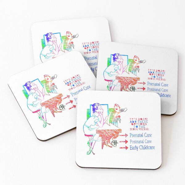 Item preview, It's 2024! Add These Options to the Mom Menu Art designed and sold by Kalli Taub Art.