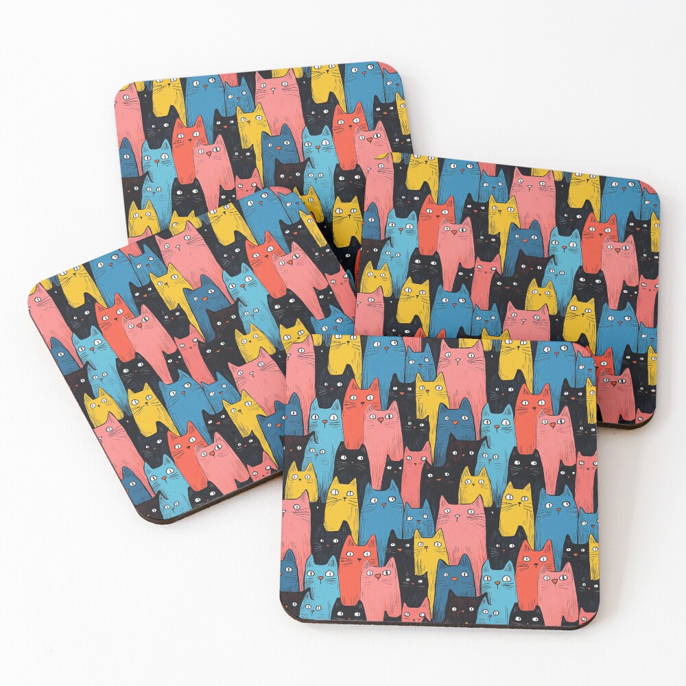 Item preview, Coasters (Set of 4) designed and sold by SlackerThreads.