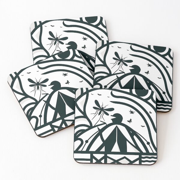 Item preview, Camping: Feeding Mosquitoes for Years! designed and sold by OzzFrequency.