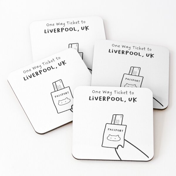 Artikelvorschau, „One Way Ticket nach Liverpool, Großbritannien“ | Reisen, Urlaub entworfen und verkauft von RM-Journey.