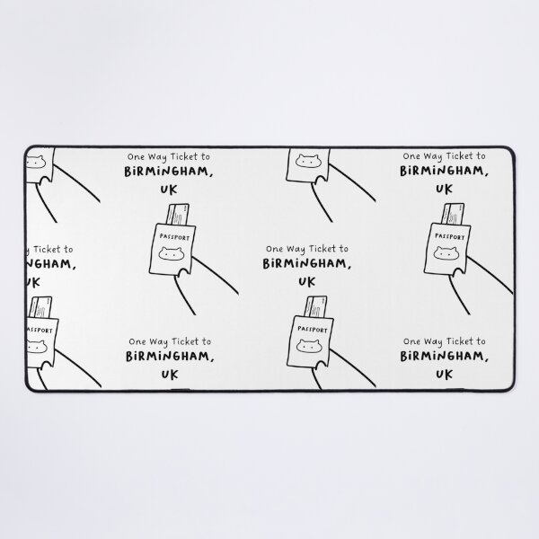 Item preview, "One Way Ticket to Birmingham, United Kingdom" | Travel, Vacation designed and sold by RM-Journey.