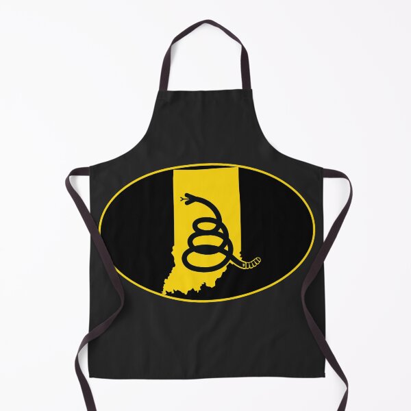 Item preview, INDIANA - Freedom Is The Superpower - Modern Gadsden Snake Flag - Dont Tread On Me design designed and sold by pelagio.