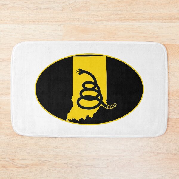 Item preview, INDIANA - Freedom Is The Superpower - Modern Gadsden Snake Flag - Dont Tread On Me design designed and sold by pelagio.