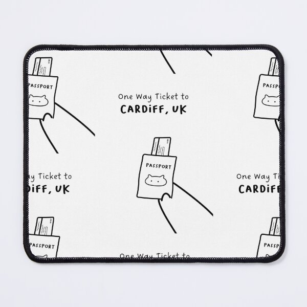 Item preview, "One Way Ticket to Cardiff, United Kingdom" | Travel, Vacation designed and sold by RM-Journey.